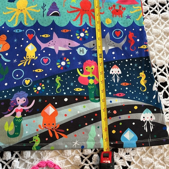 2014 Japan LA for Crowded Teeth underwater cosmos print dress size XS - Picture 9 of 16